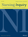 Nursing Inquiry期刊封面